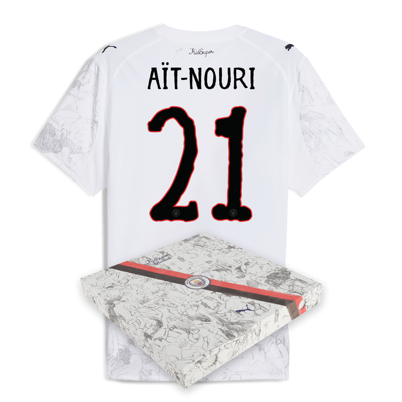 MENS AUTHENTIC KidSuper SHIRT SS-AÏT-NOURI #21-PN-KS-WC - 